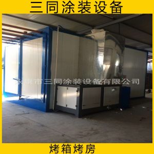 烤漆設備_定制五金產(chǎn)品烘道烤漆房隧道爐固化爐高溫加熱噴塑房烤箱設備